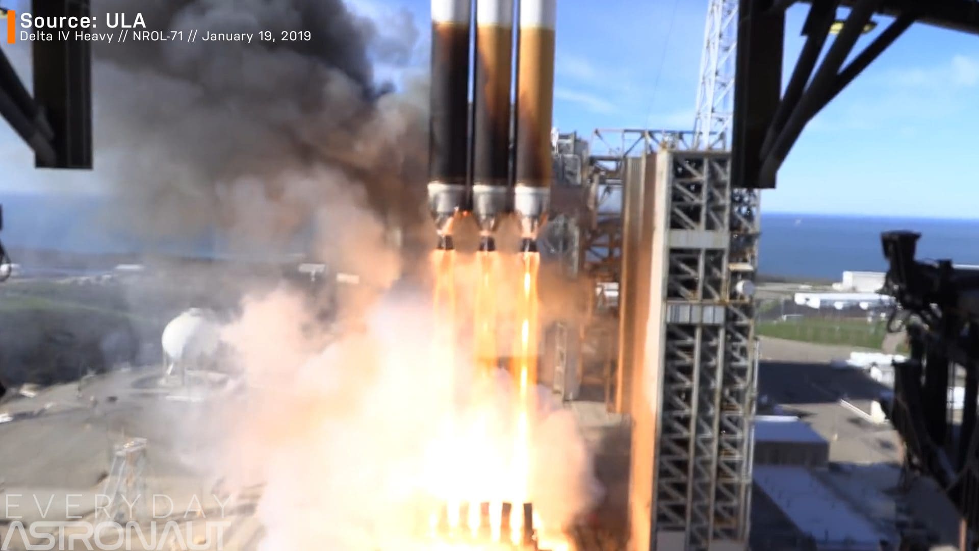 Delta IV Heavy ablative cooling