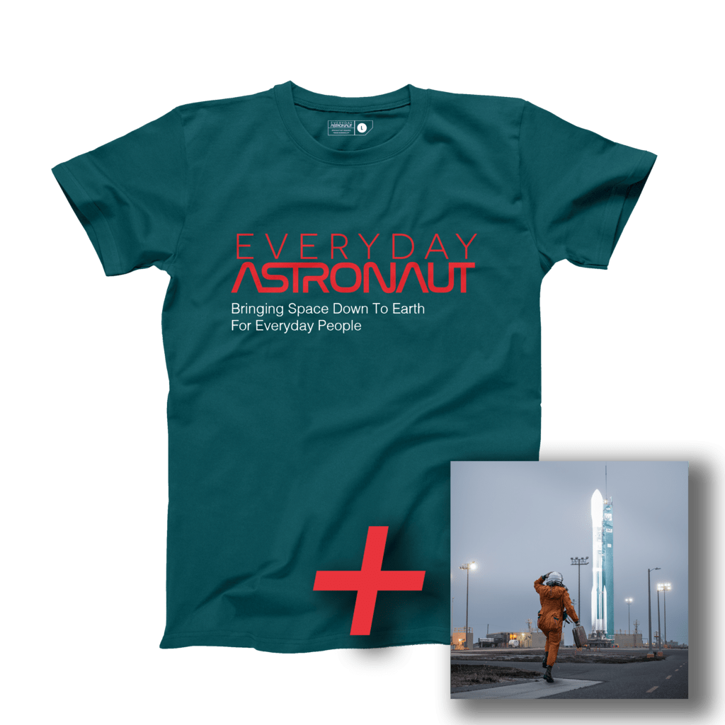 Delta II teel teal shirt tee shirt everyday astronaut