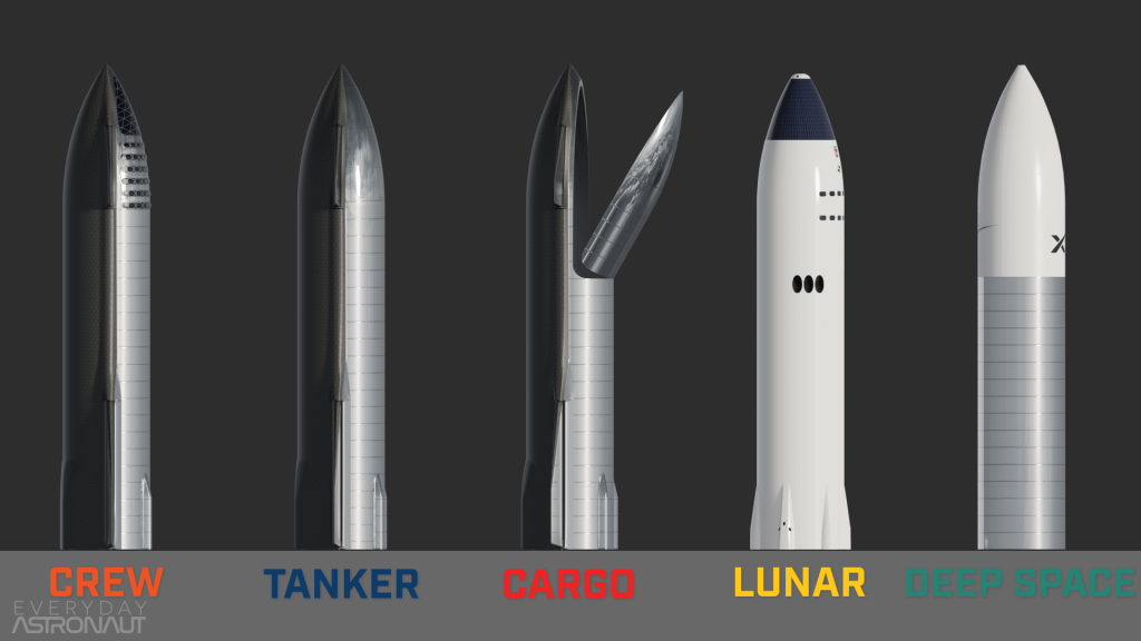 starship variants, SpaceX