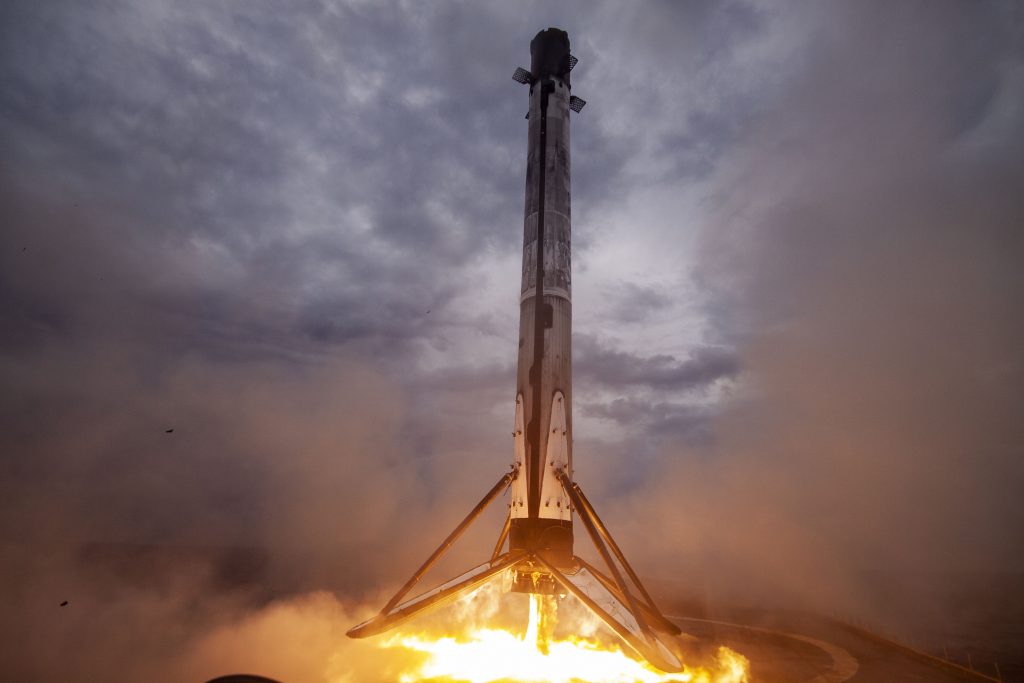 SpaceX, booster, landing