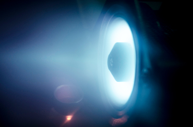 ST-25 Hall-Effect Thruster, Space Electric Thruster Systems, test fire