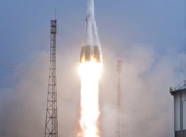Soyuz ST launch from Kourou, French Guiana