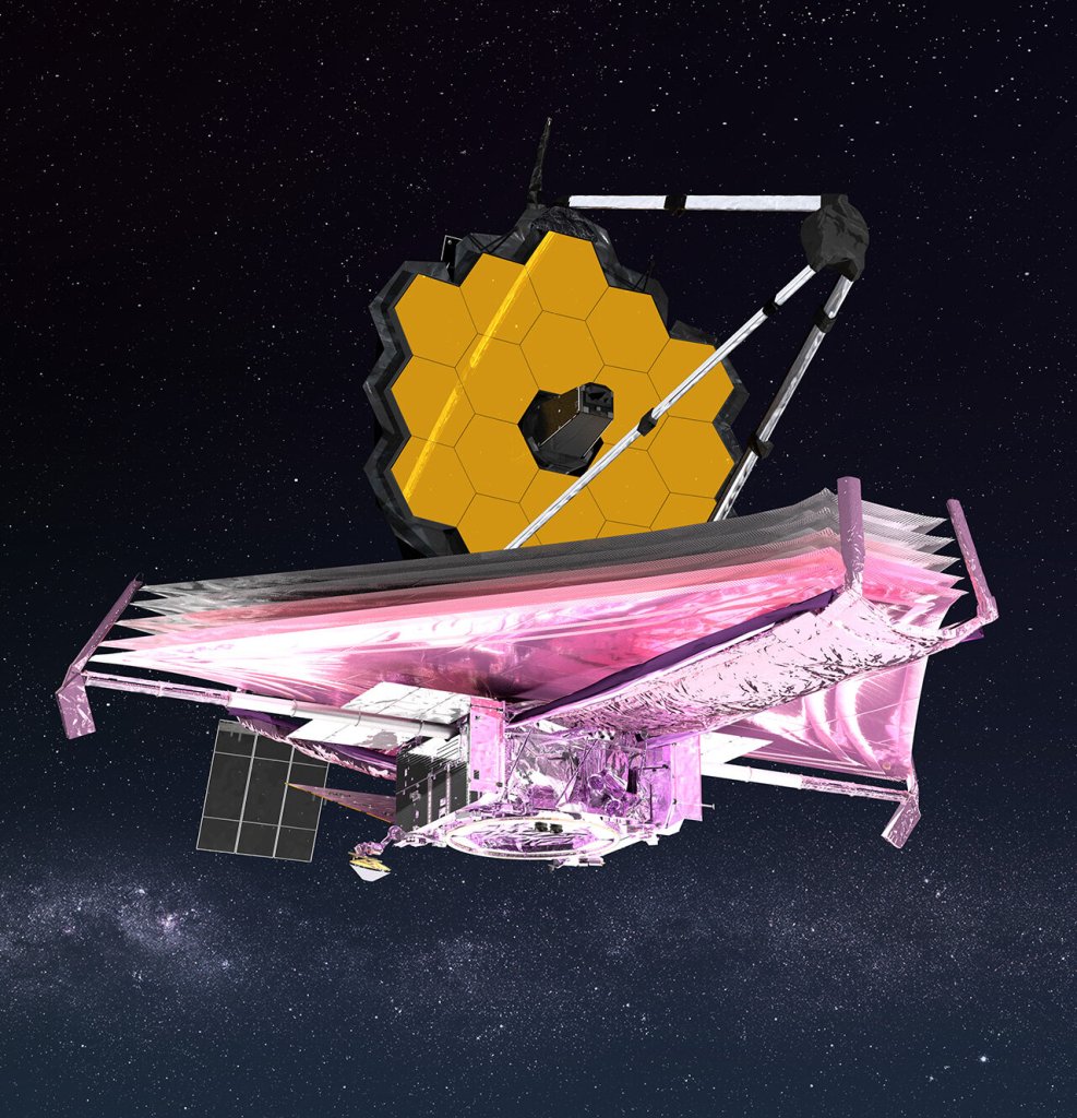 James Webb Space Telescope rendering