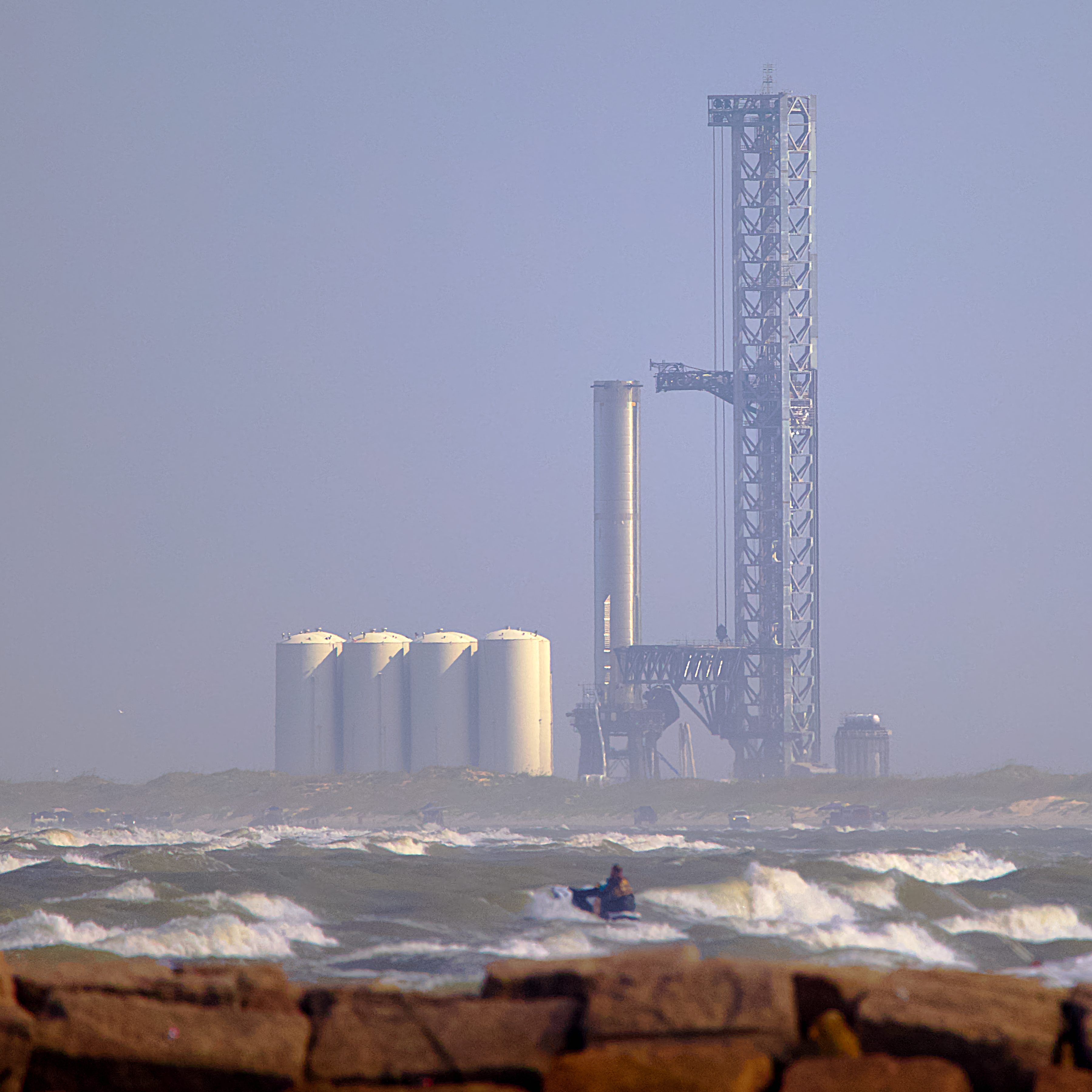 stage zero, B7, starship, spacex, orbital flight test 