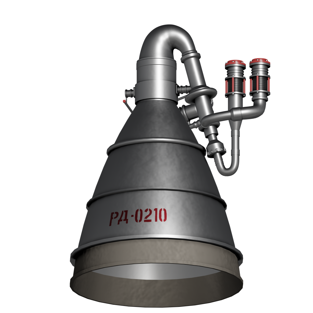Proton second stage engine; RD-0210
