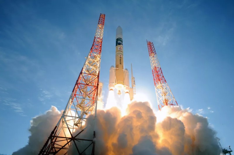 H-IIA rocket launch