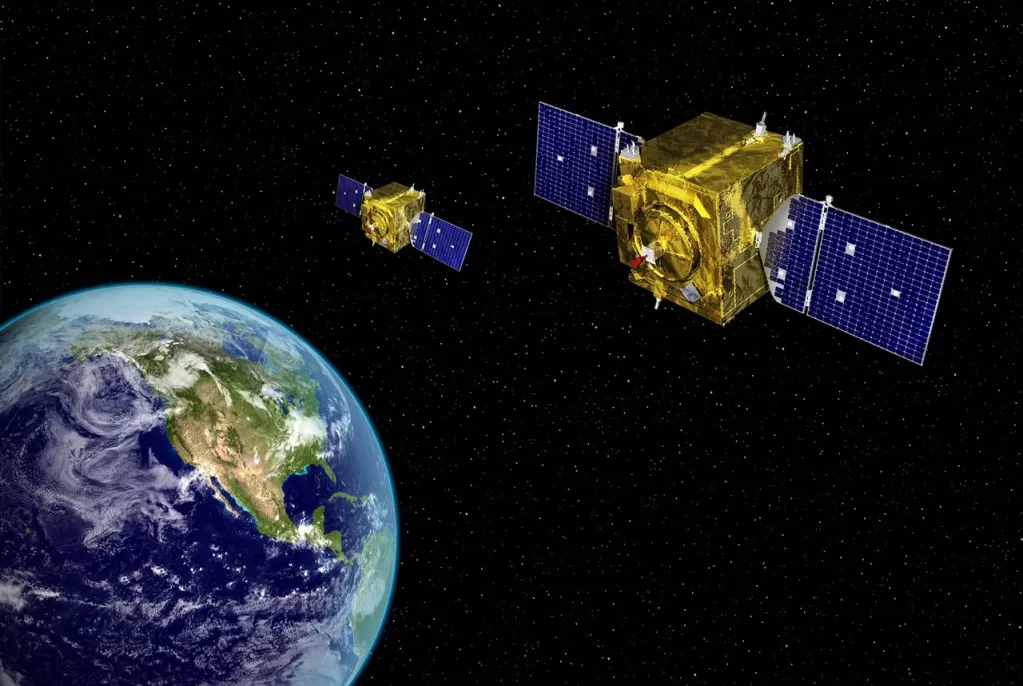 GSSAP satellites, deployed, artist rendition, USSF-8