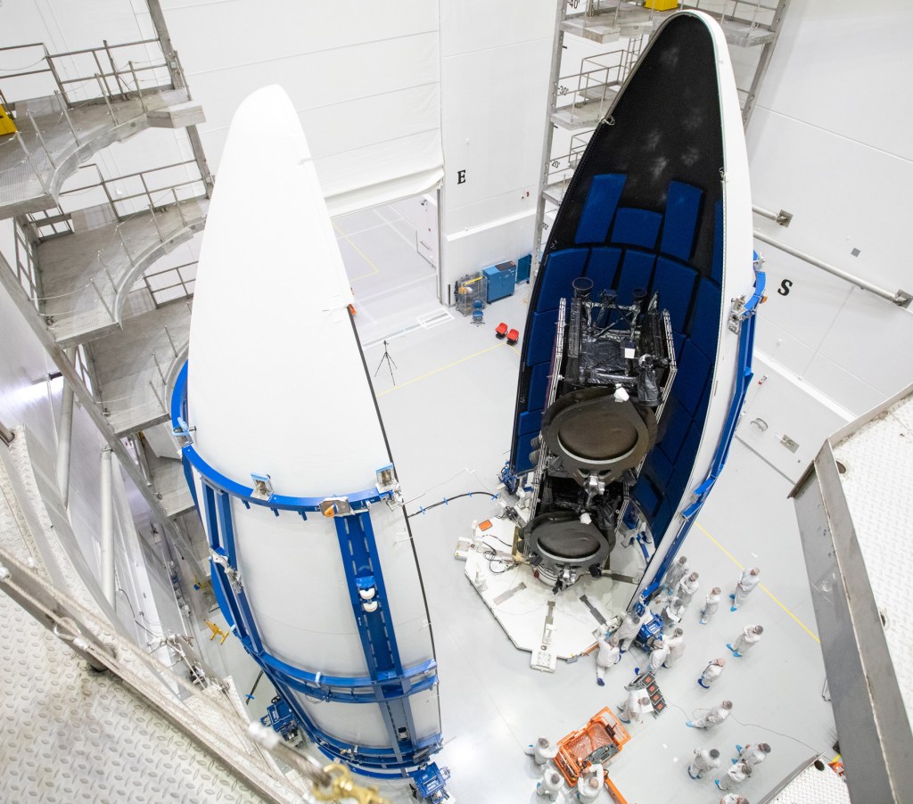 SES-20 & SES-21, encapsulated in the fairing